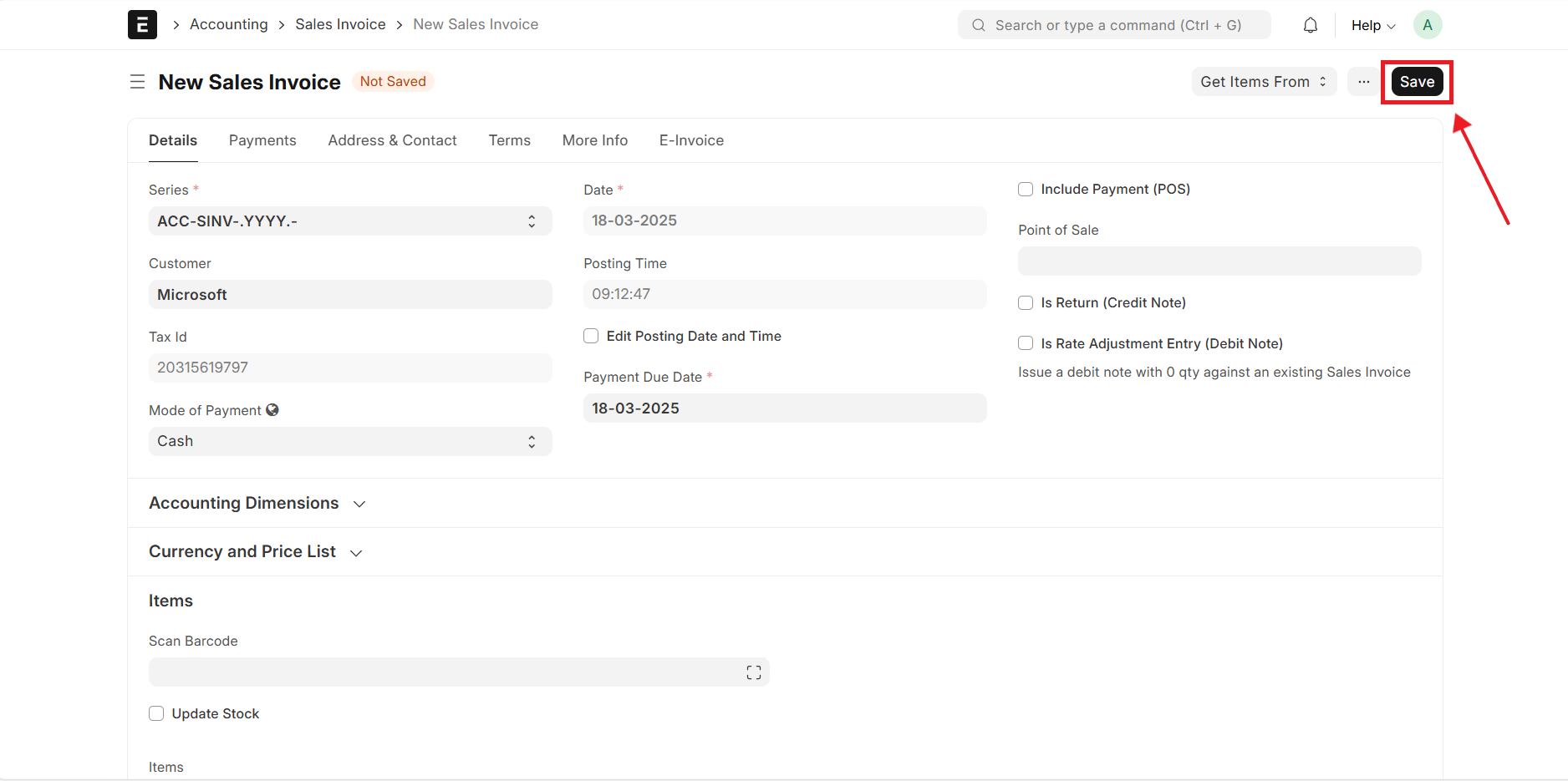 Final Edits and Save